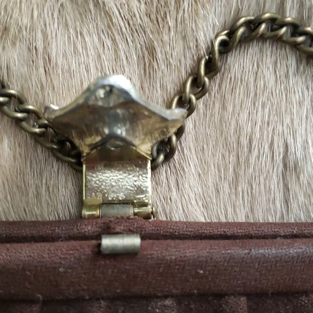 vintage handbag and clutch purse